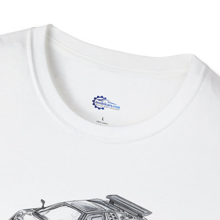 Supercar T-Shirt - Bugatti EB110 Inspired - Dark Gray - Unisex-Modelcars.com-ModelCars.com