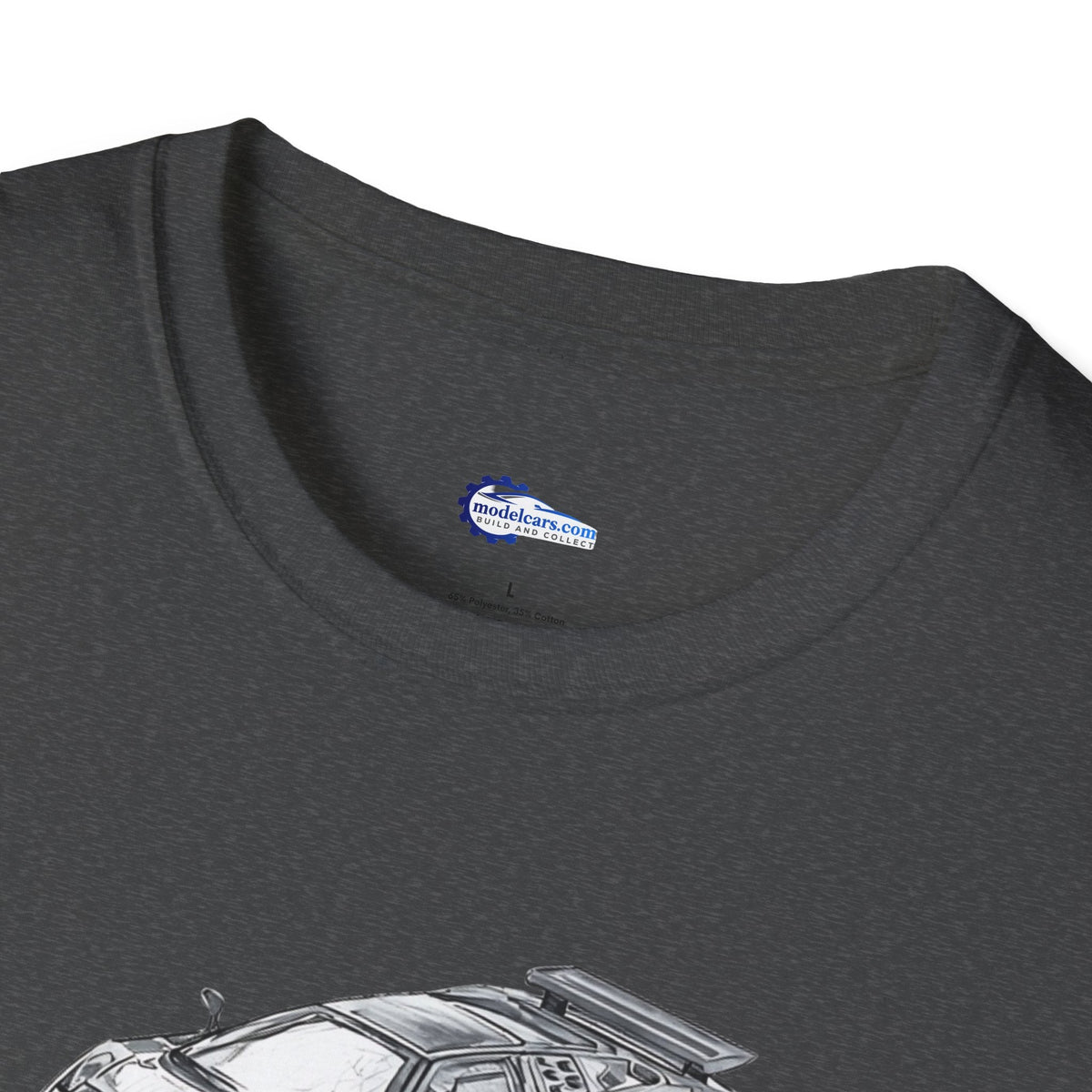 Supercar T-Shirt - Bugatti EB110 Inspired - Dark Gray - Unisex-Modelcars.com-ModelCars.com