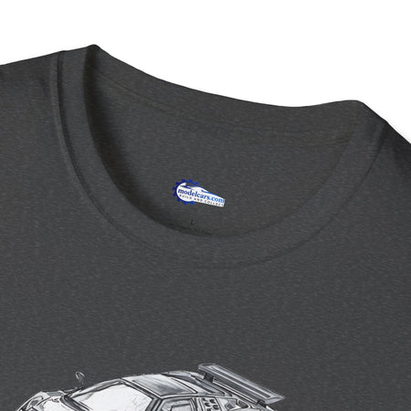 Supercar T-Shirt - Bugatti EB110 Inspired - Dark Gray - Unisex-Modelcars.com-ModelCars.com