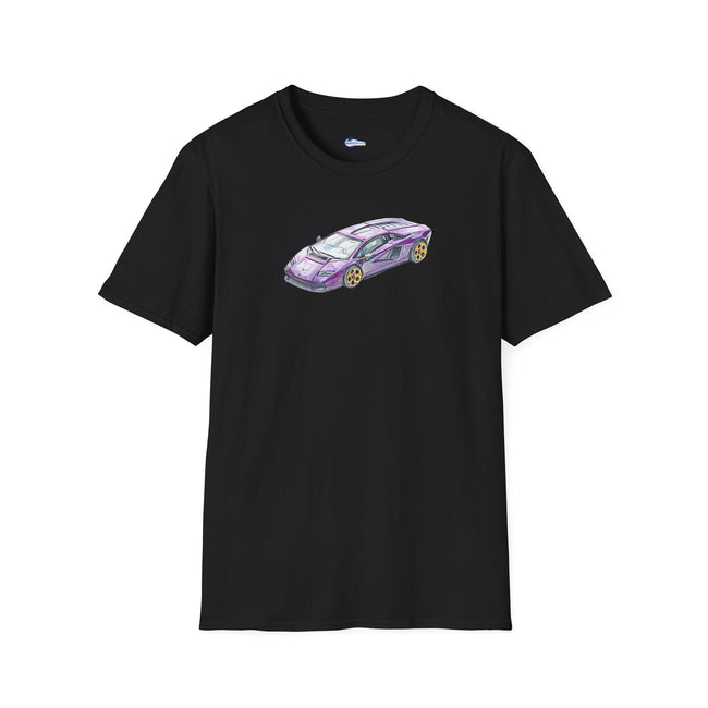 Supercar T-Shirt - Lamborghini LP-800-4 Softstyle Tee-Modelcars.com-ModelCars.com