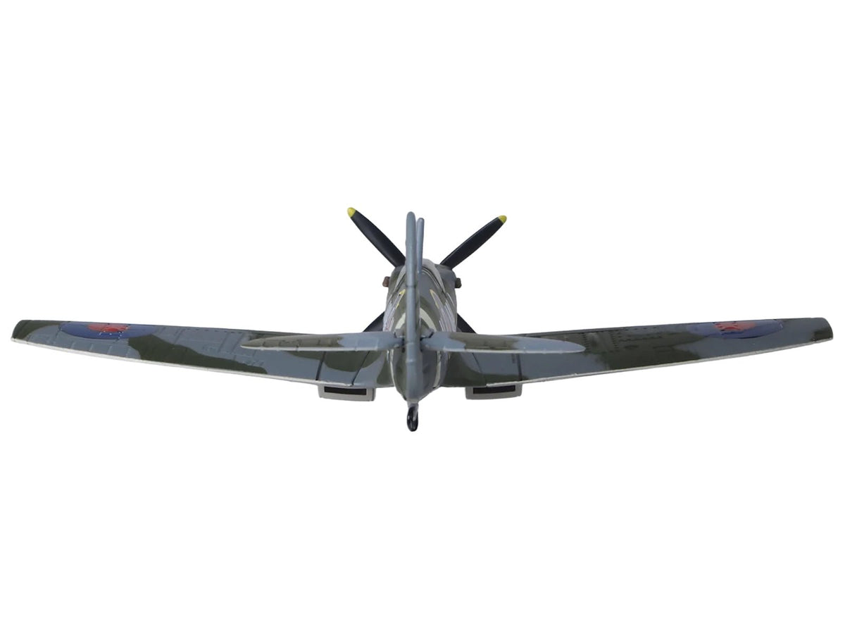 Supermarine Spitfire LF MK IXe Fighter Aircraft "TE565 10th (Czech) Fighter Squadron RAF Manston" Royal Air Force 1/72 Diecast Model Airplane by Oxford Diecast-Oxford Diecast-ModelCars.com