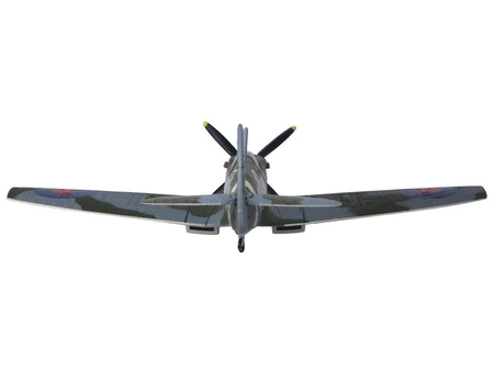 Supermarine Spitfire LF MK IXe Fighter Aircraft "TE565 10th (Czech) Fighter Squadron RAF Manston" Royal Air Force 1/72 Diecast Model Airplane by Oxford Diecast-Oxford Diecast-ModelCars.com