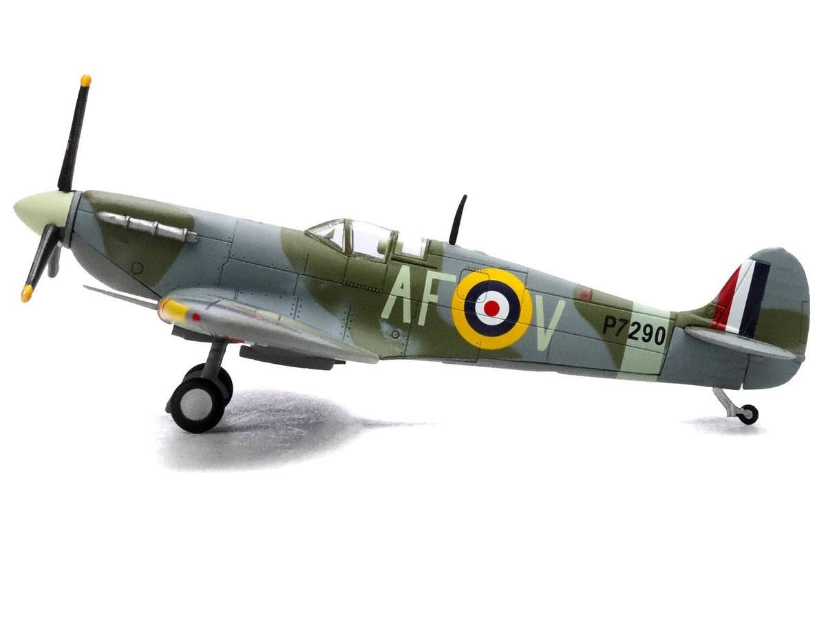Supermarine Spitfire Mk IIa Fighter Aircraft "P7290 Air Fighting Development Unit RAF Duxford" (1942) Royal Air Force 1/72 Diecast Model by Legion-Legion-ModelCars.com