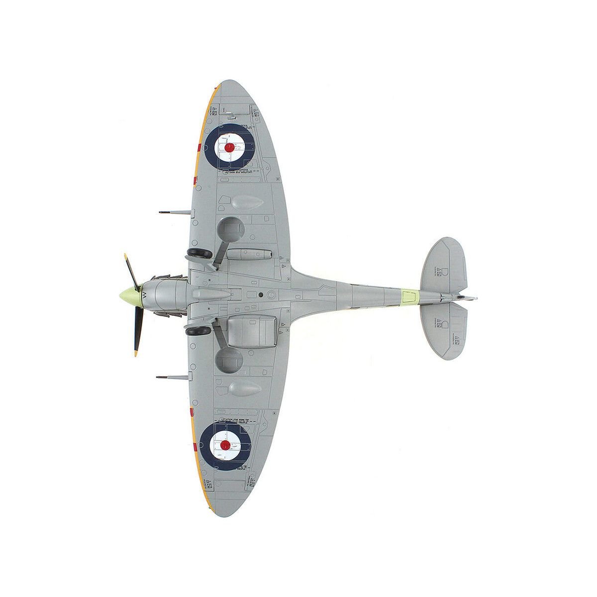 Supermarine Spitfire Mk Vb Fighter Aircraft "BM124 Squadron Leader Brendan 'Paddy' Finucane No. 602 Squadron" (1942) Royal Air Force "Air Power Series" 1/48 Diecast Model by Hobby Master - Hobby Master - ModelCars.com