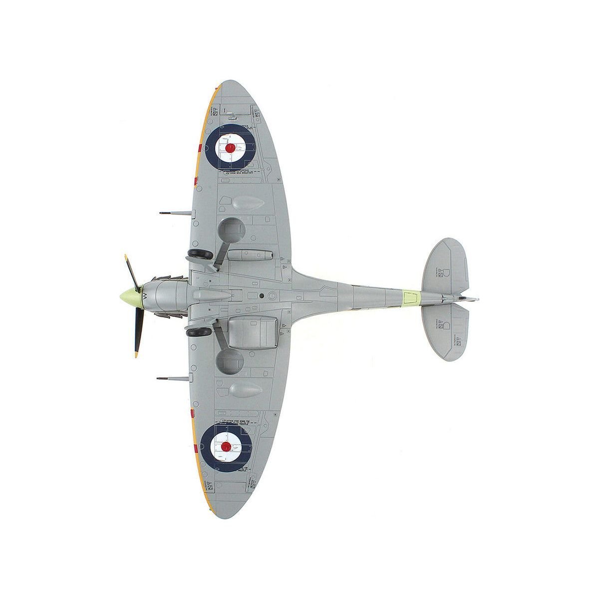 Supermarine Spitfire Mk Vb Fighter Aircraft "BM124 Squadron Leader Brendan 'Paddy' Finucane No. 602 Squadron" (1942) Royal Air Force "Air Power Series" 1/48 Diecast Model by Hobby Master-Hobby Master-ModelCars.com
