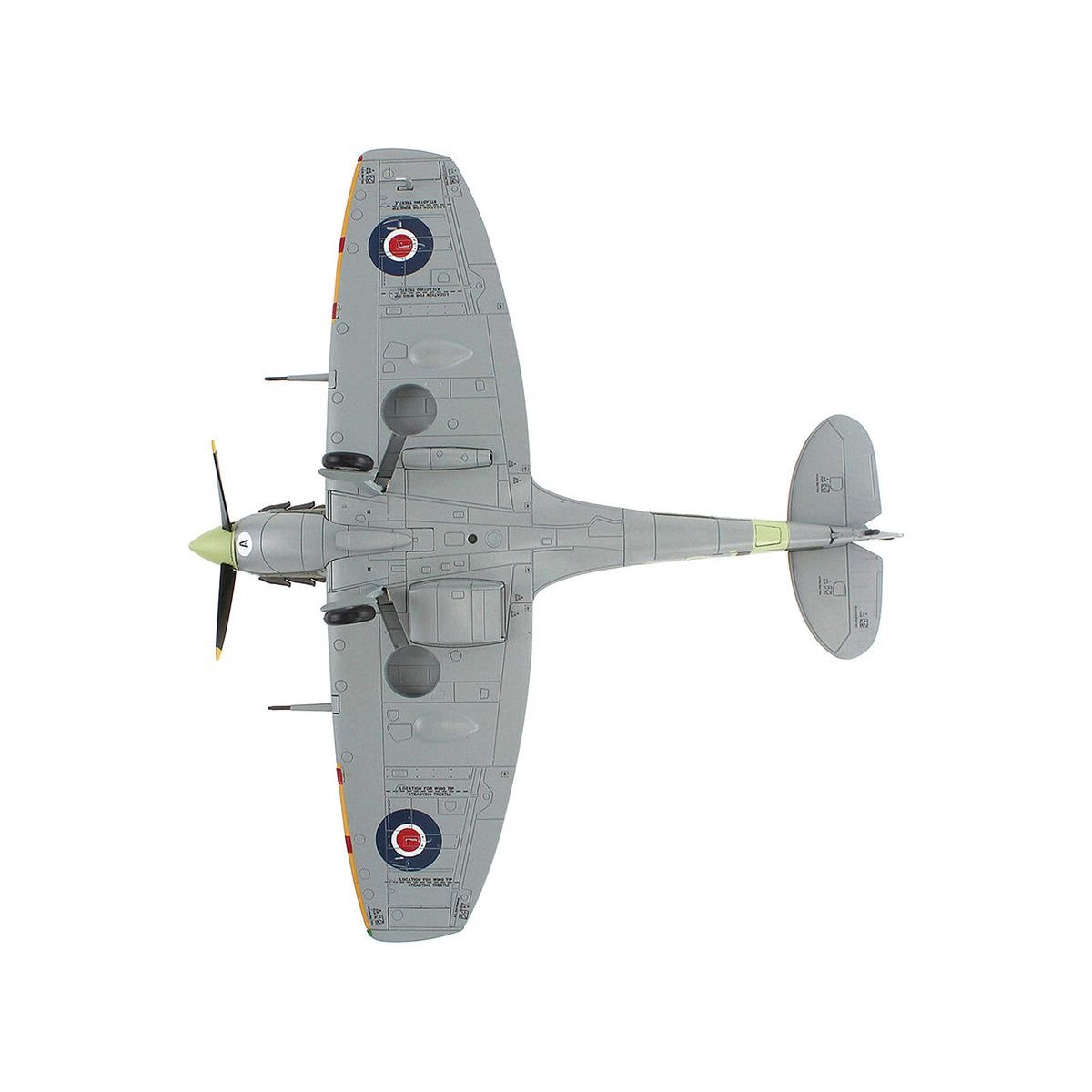 Supermarine Spitfire Mk Vb Fighter Aircraft "EN921 Flying Officer Jack Sheppard No. 401 Squadron" (1943) Royal Canadian Air Force "Air Power Series" 1/48 Diecast Model by Hobby Master - Hobby Master - ModelCars.com