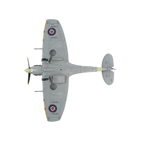 Supermarine Spitfire Mk Vb Fighter Aircraft "EN921 Flying Officer Jack Sheppard No. 401 Squadron" (1943) Royal Canadian Air Force "Air Power Series" 1/48 Diecast Model by Hobby Master-Hobby Master-ModelCars.com