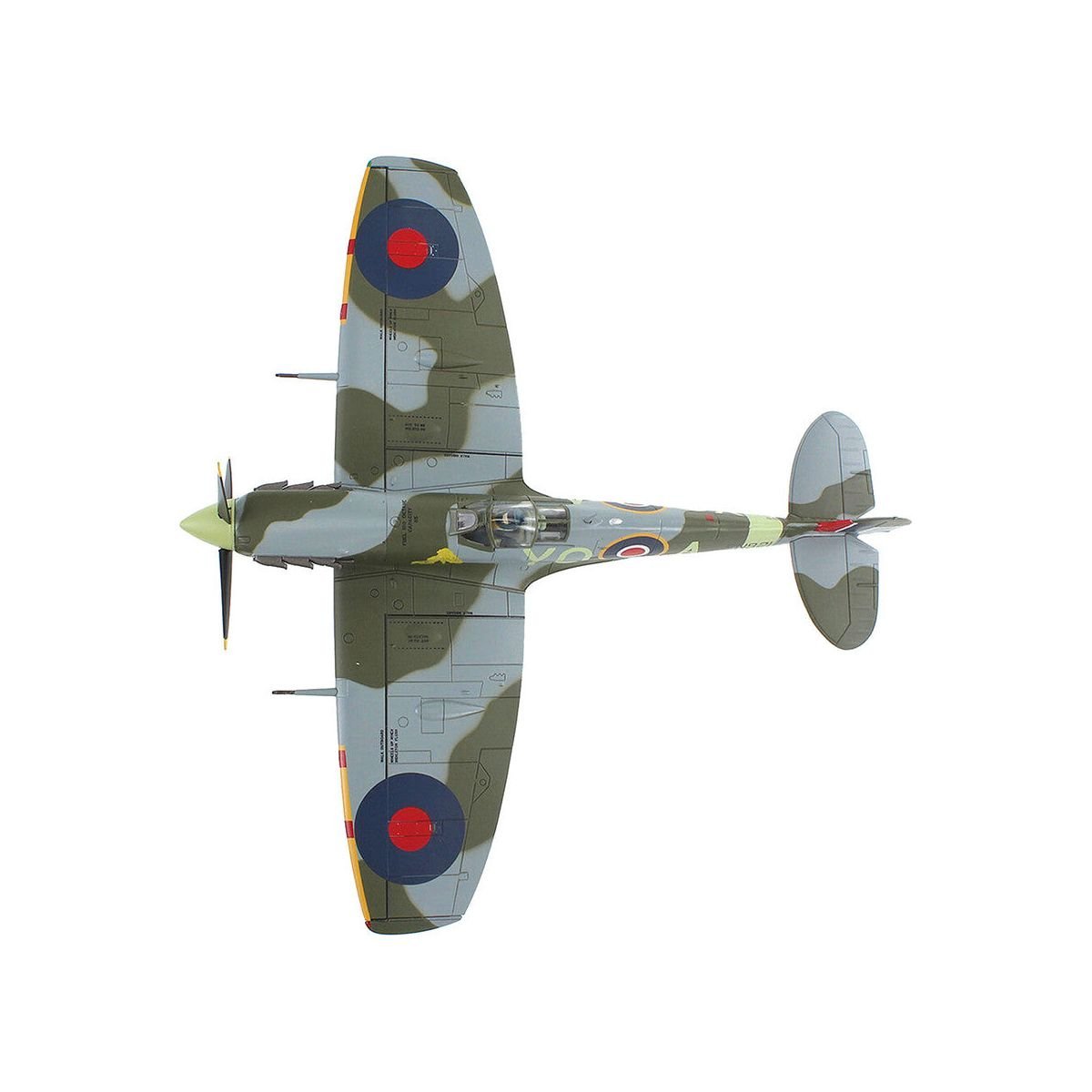 Supermarine Spitfire Mk Vb Fighter Aircraft "EN921 Flying Officer Jack Sheppard No. 401 Squadron" (1943) Royal Canadian Air Force "Air Power Series" 1/48 Diecast Model by Hobby Master-Hobby Master-ModelCars.com