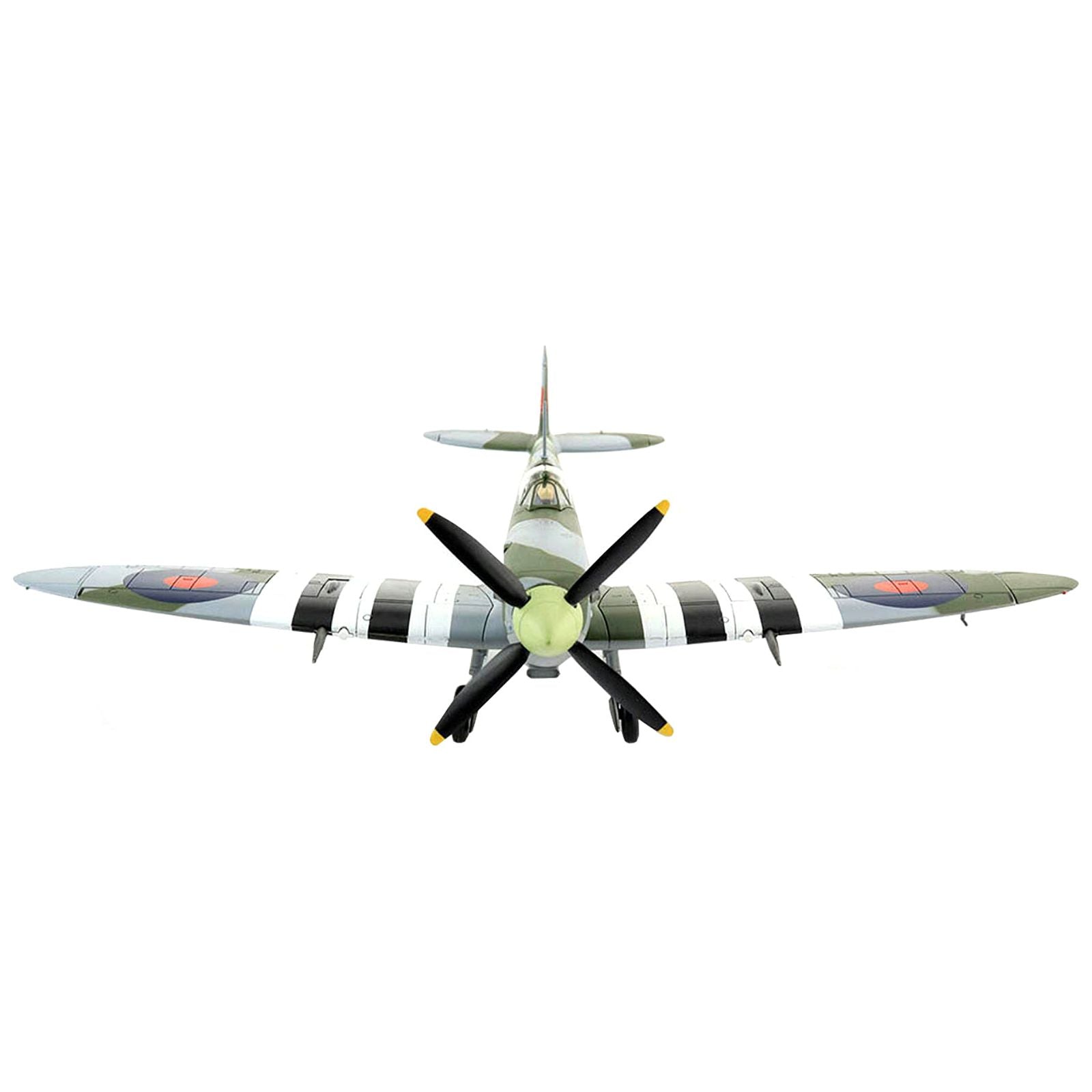 Supermarine Spitfire Mk.Ixe Fighter Aircraft "F/O Johnnie Houlton 485 (NZ) Squadron France" (1944) 1/48 Diecast Model by Hobby Master - Hobby Master - ModelCars.com