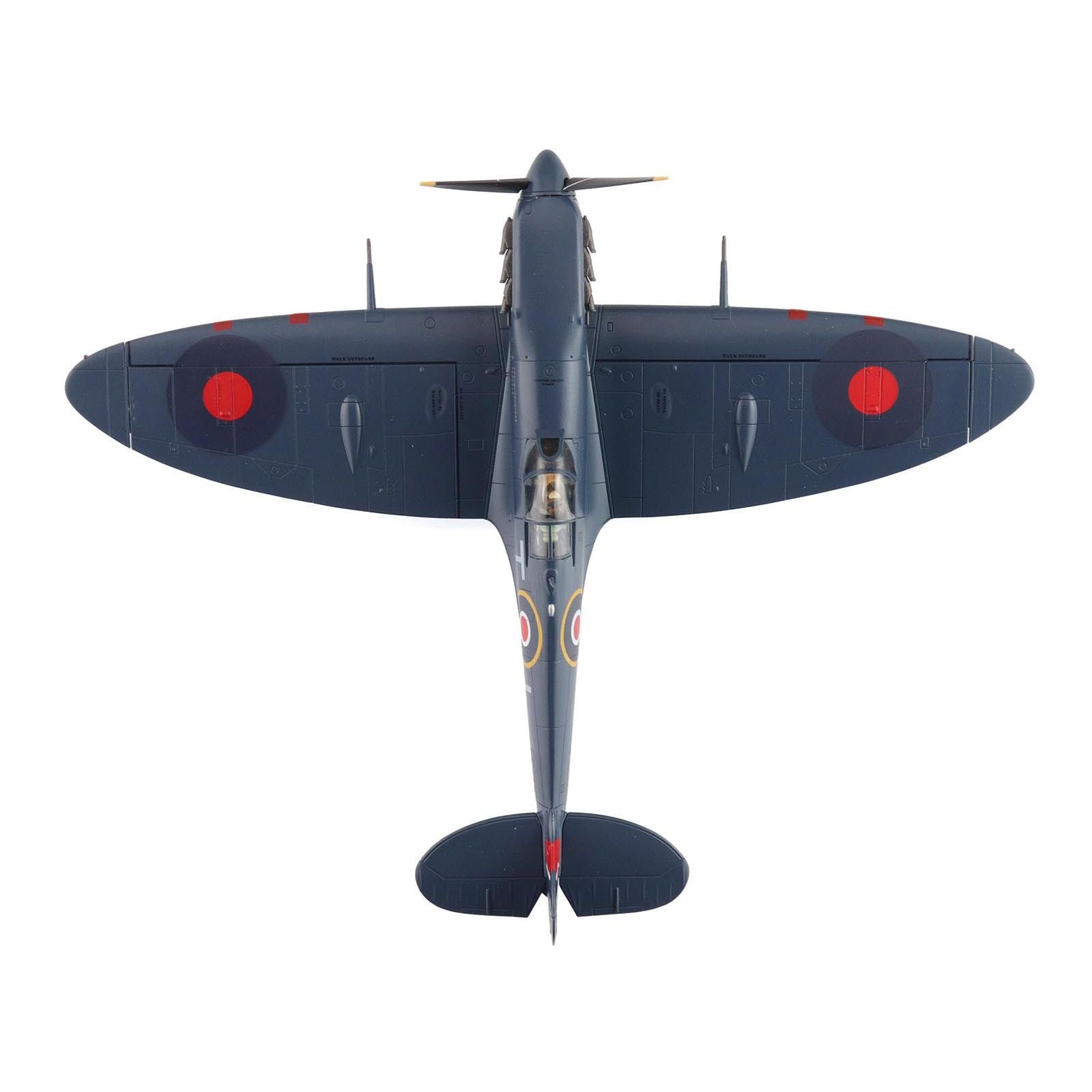 Supermarine Spitfire Mk.Vb Trop Fighter Aircraft "EP706 George Beurling No. 249 Squadron Malta" (1942) British Royal Air Force "Air Power Series" 1/48 Diecast Model by Hobby Master - Hobby Master - ModelCars.com