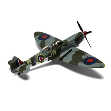 Supermarine Spitfire T.9 Aircraft "PV202 Aerial Collective at Duxford Airfield" British Royal Air Force "The Aviation Archive" Series 1/72 Diecast Model by Corgi - Corgi - ModelCars.com