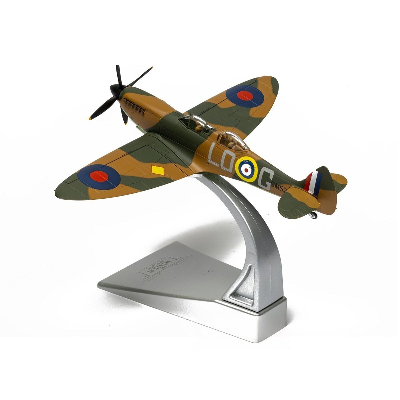 Supermarine Spitfire T.9 Aircraft "SM520 Spitfires.com Goodwood Aerodrome" British Royal Air Force "The Aviation Archive" Series 1/72 Diecast Model by Corgi - Corgi - ModelCars.com