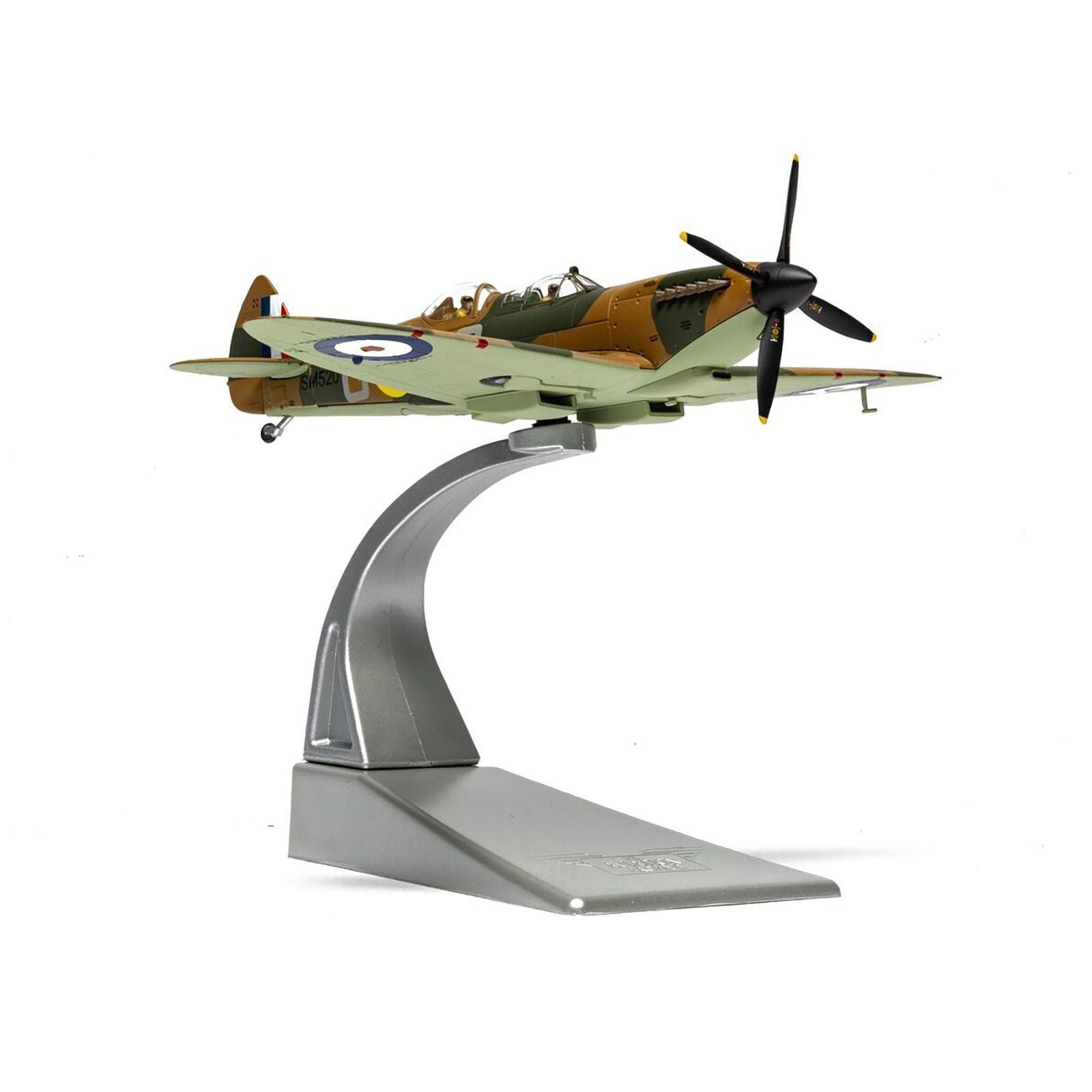 Supermarine Spitfire T.9 Aircraft "SM520 Spitfires.com Goodwood Aerodrome" British Royal Air Force "The Aviation Archive" Series 1/72 Diecast Model by Corgi - Corgi - ModelCars.com