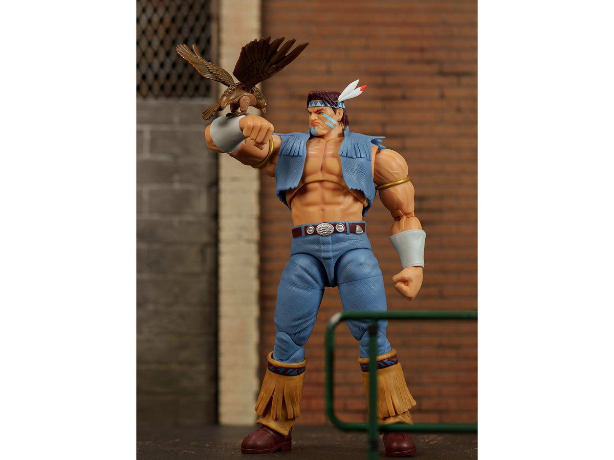 T. Hawk 7.5" Moveable Figure with Accessories and Alternate Head and Hands "Ultra Street Fighter II: The Final Challengers" (2017) Video Game Model by Jada-Jada-ModelCars.com