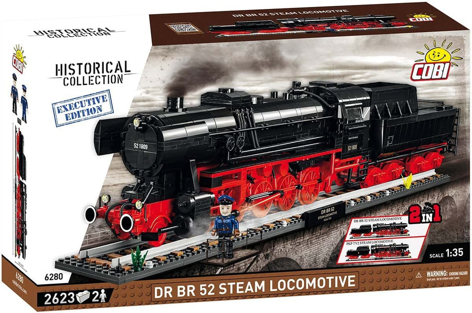 Cobi 2623pcs Trains Dr BR 52 Steam LOCOM. EXE