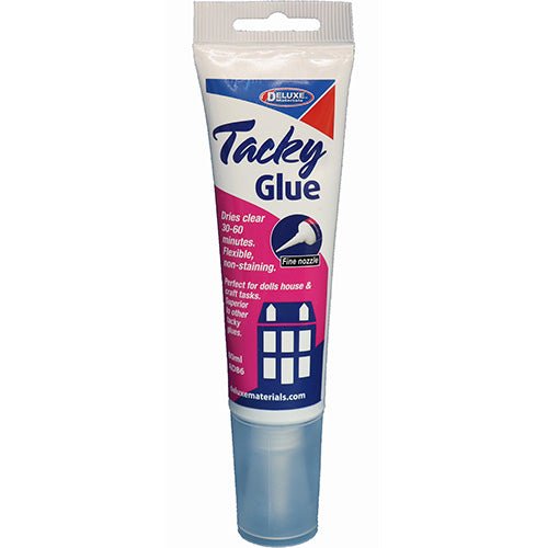 TACKY GLUE 80ML - Deluxe Materials - ModelCars.com
