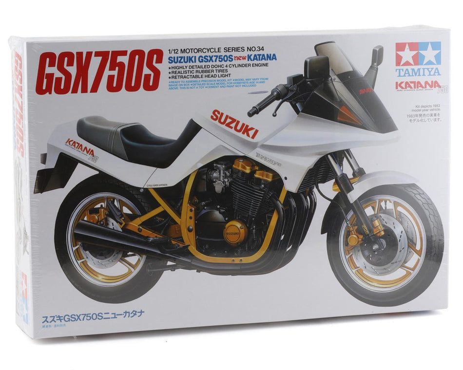 Tamiya 1/12 Suzuki Gsx750S New Katana Kit