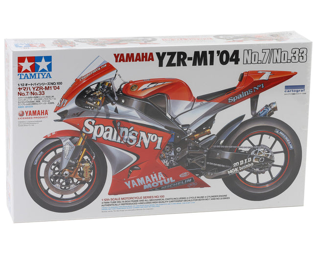 Tamiya Yamaha YZR-M1 '04 No. 7/33 model kit