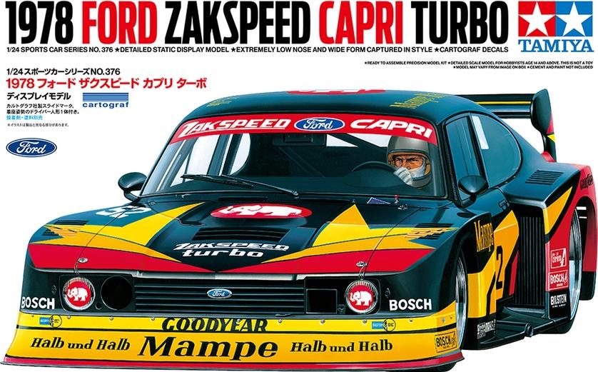 Tamiya 1/24 1978 Ford Zakspeed Capri Turbo - Skill Level 3