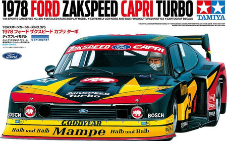 Tamiya 1/24 1978 Ford Zakspeed Capri Turbo - Skill Level 3
