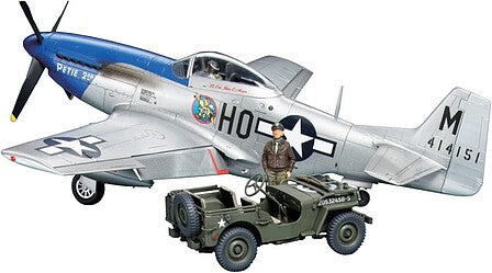 Tamiya US NA P-51D Mustang w/4x4 Vehicle