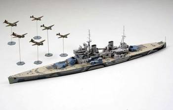 1/700 British Prince of Wales Battleship