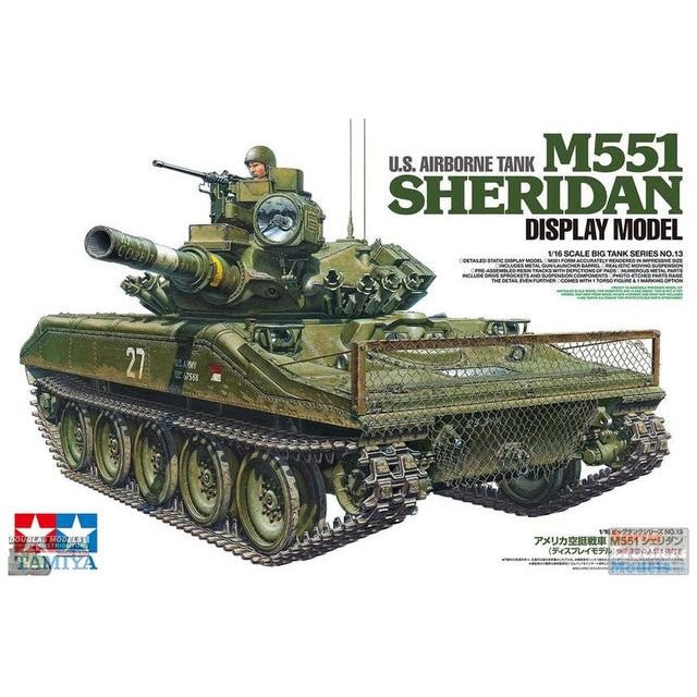 TAM36213 1:16 Tamiya M551 Sheridan US Airborne Tank - Tamiya - ModelCars.com
