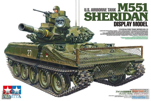 TAM36213 1:16 Tamiya M551 Sheridan US Airborne Tank