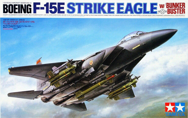 Boeing / McDonnell Douglas F-15E Strike Eagle w/ Bunker Buster
Scale: 1:32