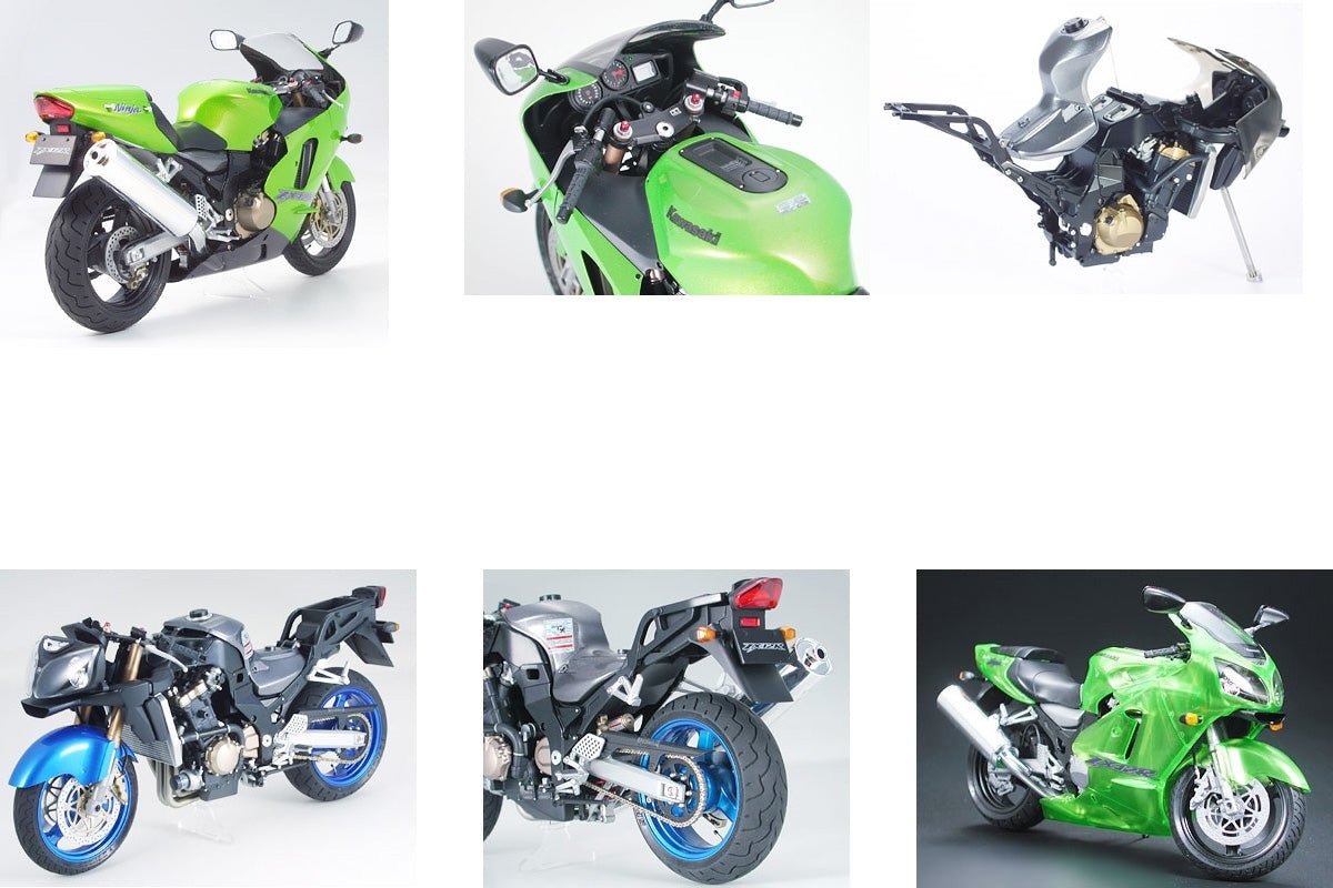 Tamiya 1/12 Tamiya Kawasaki Ninja H2 Carbon Motorcycle-Tamiya-ModelCars.com