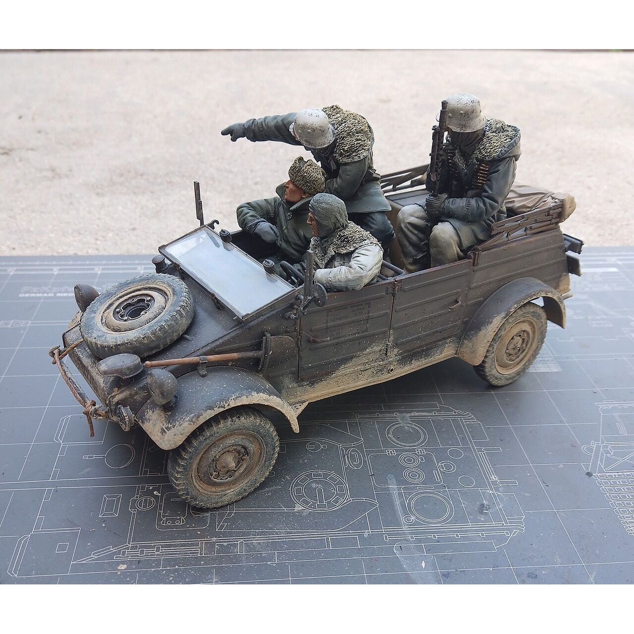 Tamiya 1/16 Kubelwagen Type 82 - Tamiya - ModelCars.com