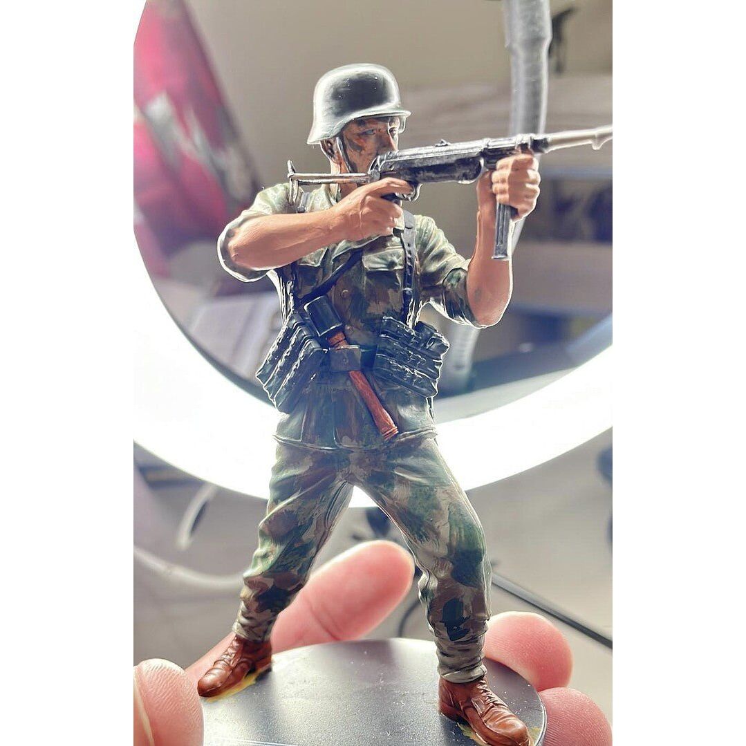 Tamiya 1/16 Wwii German Infantryman-Tamiya-ModelCars.com