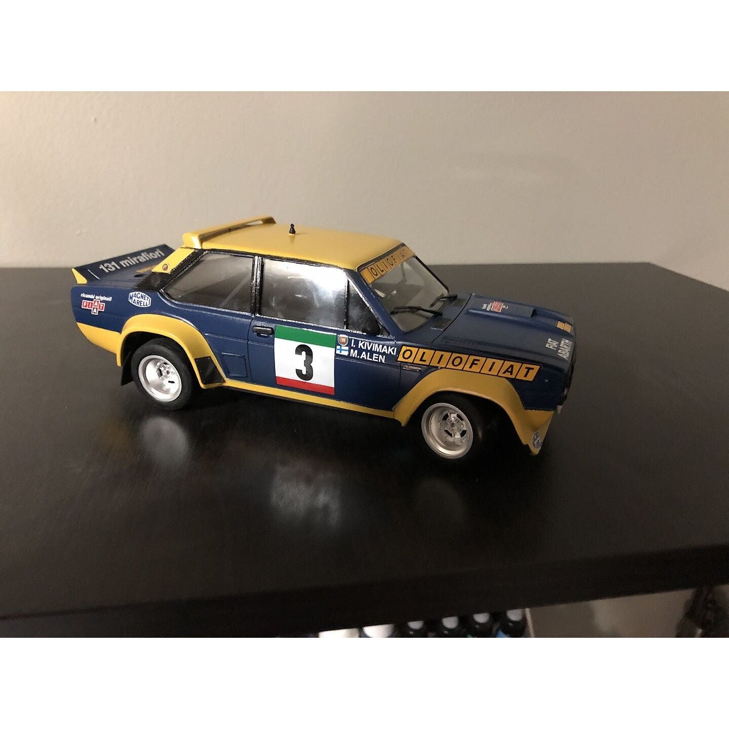 Tamiya 1/20 131 Abarth Rally Olio Fiat - Tamiya - ModelCars.com