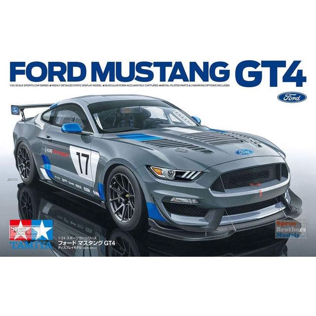 Tamiya 1/24 Ford Mustang GT4 - Tamiya - ModelCars.com