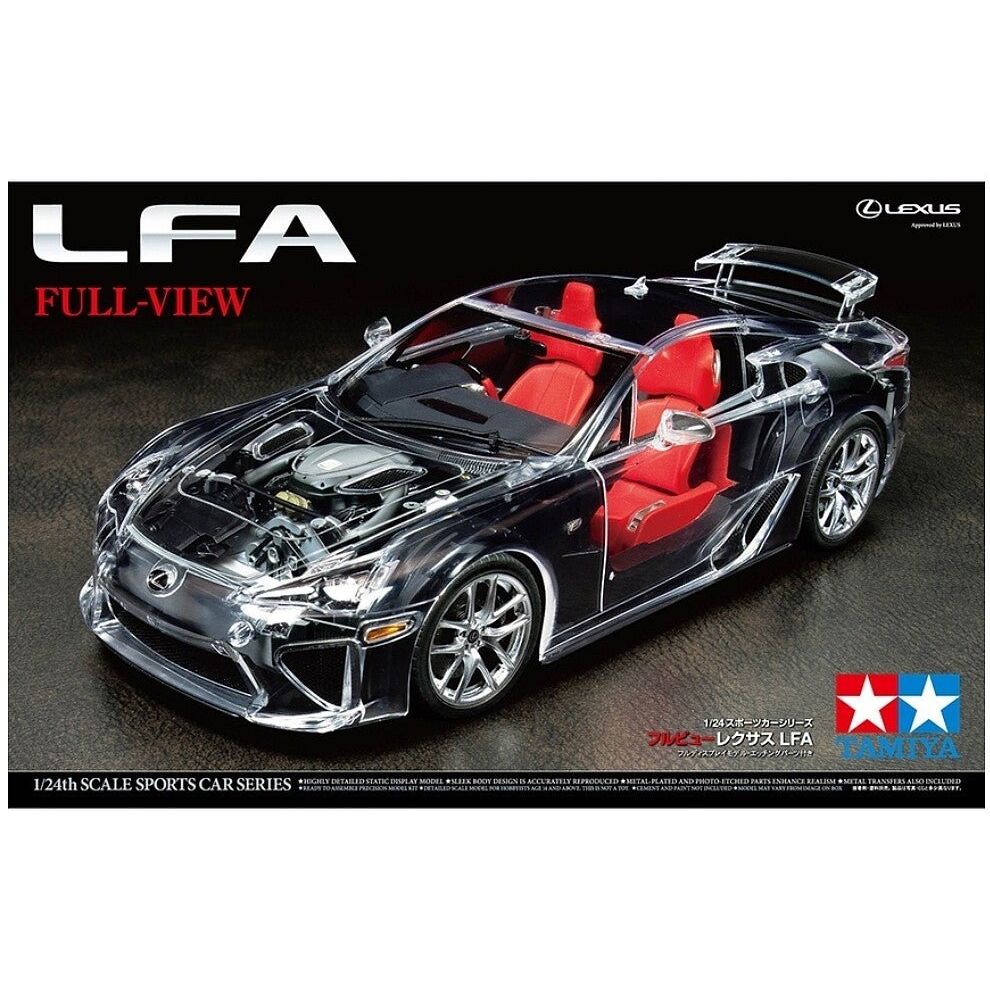 Tamiya 1/24 Lexus Lfa "Full View" - Tamiya - ModelCars.com