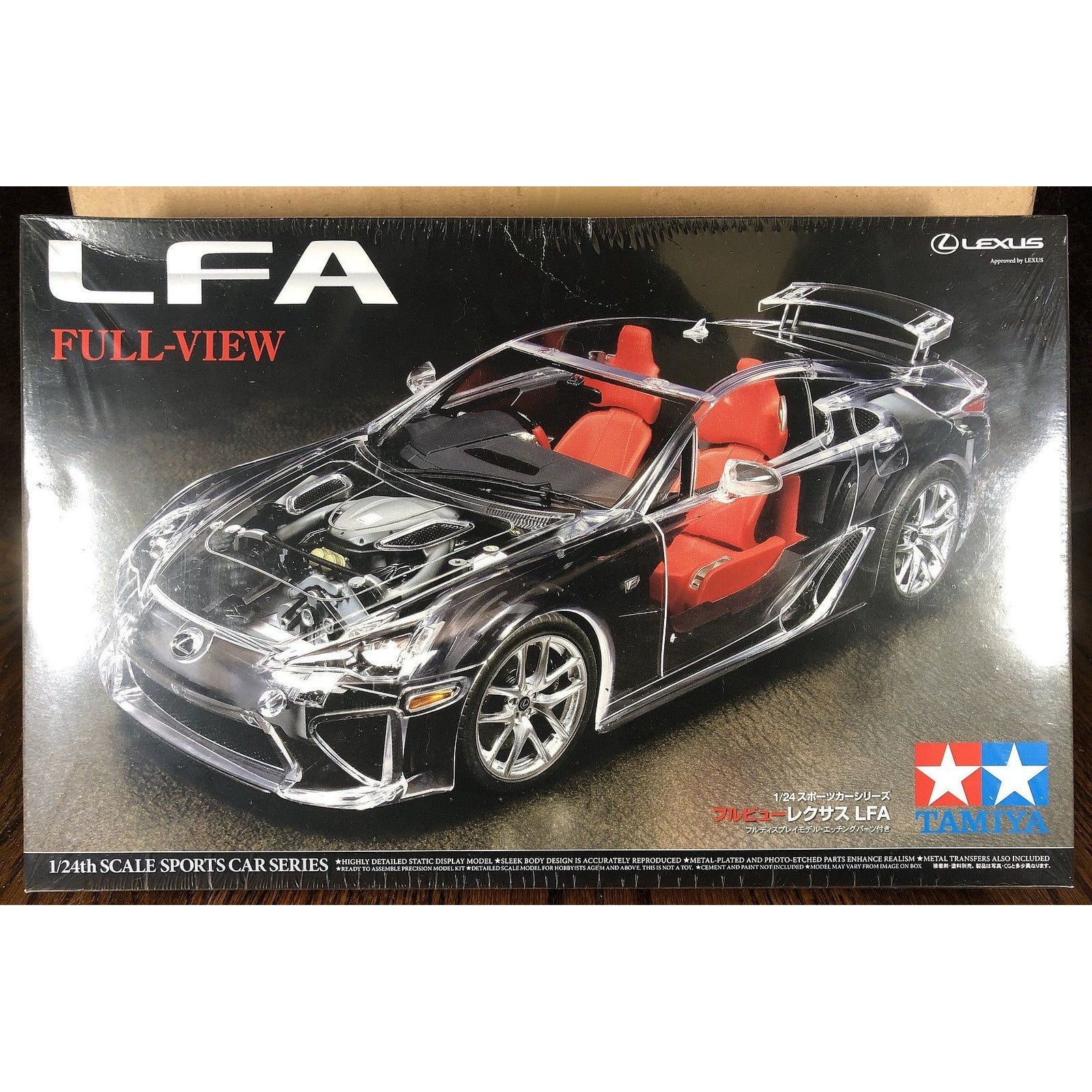 Tamiya 1/24 Lexus Lfa "Full View" - Tamiya - ModelCars.com