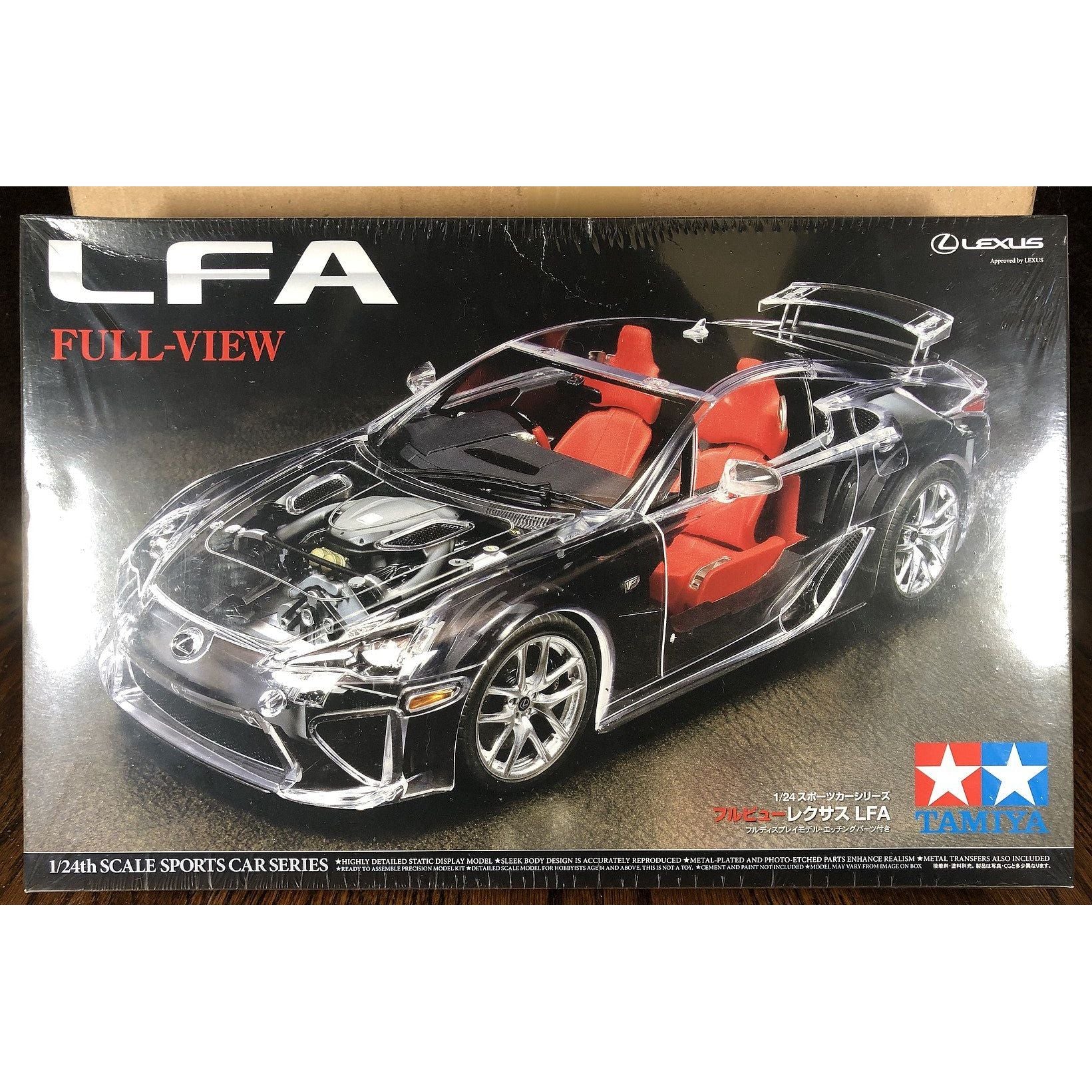 Tamiya 1/24 Lexus Lfa "Full View" - Tamiya - ModelCars.com