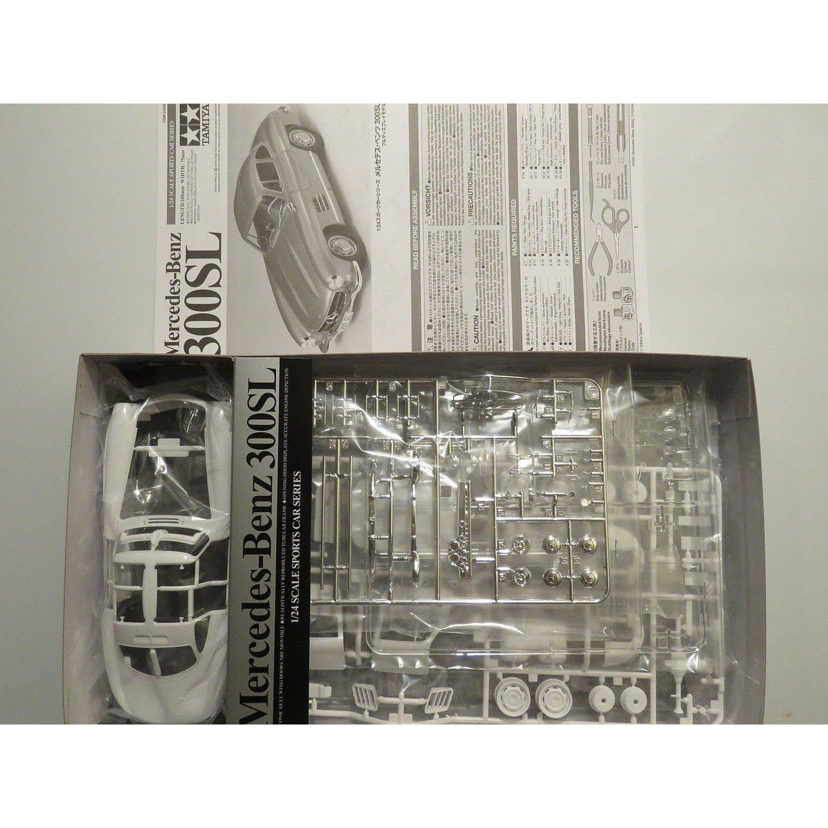 Tamiya 1/24 Mercedes-Benz 300SL-Tamiya-ModelCars.com