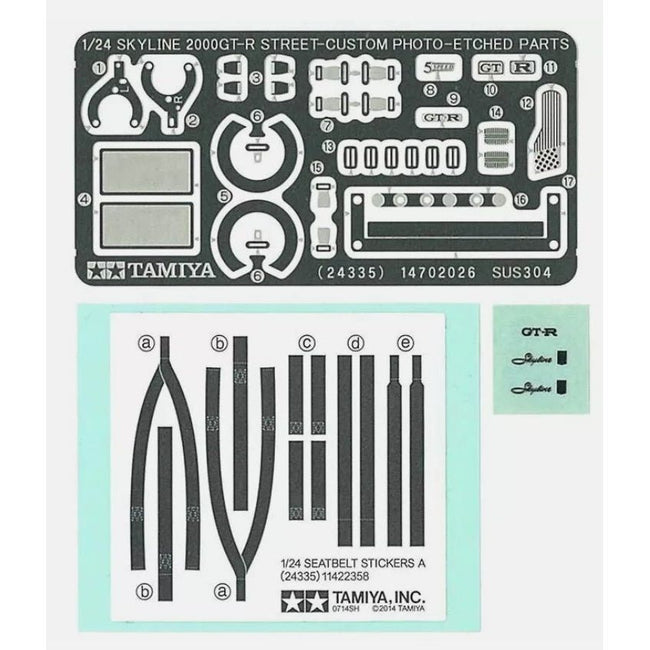 Tamiya 1/24 Nissan Skyline 2000 Gt - R - Tamiya - ModelCars.com