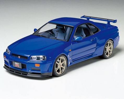 Tamiya 1/24 Nissan Skyline GT-R V-spec (R34) Plastic Model Kit-Tamiya-ModelCars.com