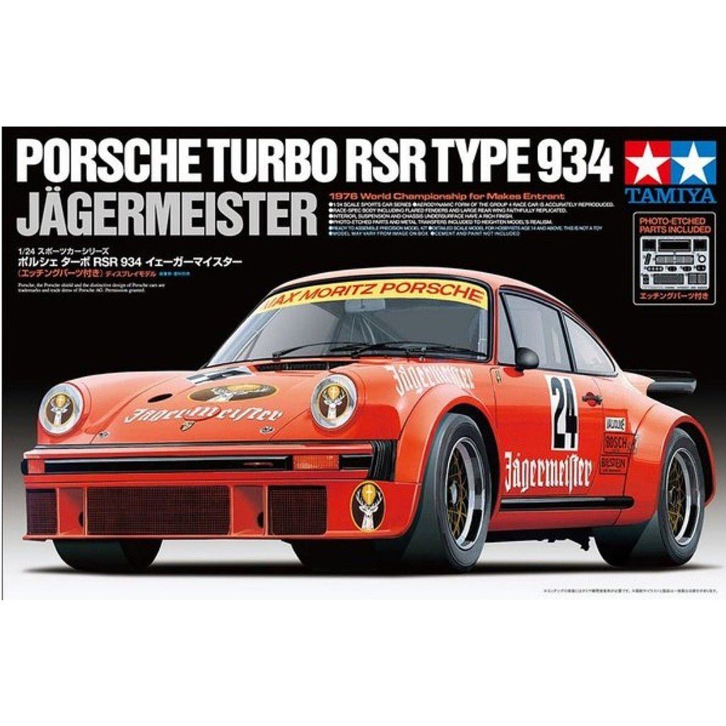 Tamiya 1/24 Porsche Turbo Rsr Type 934 - Tamiya - ModelCars.com