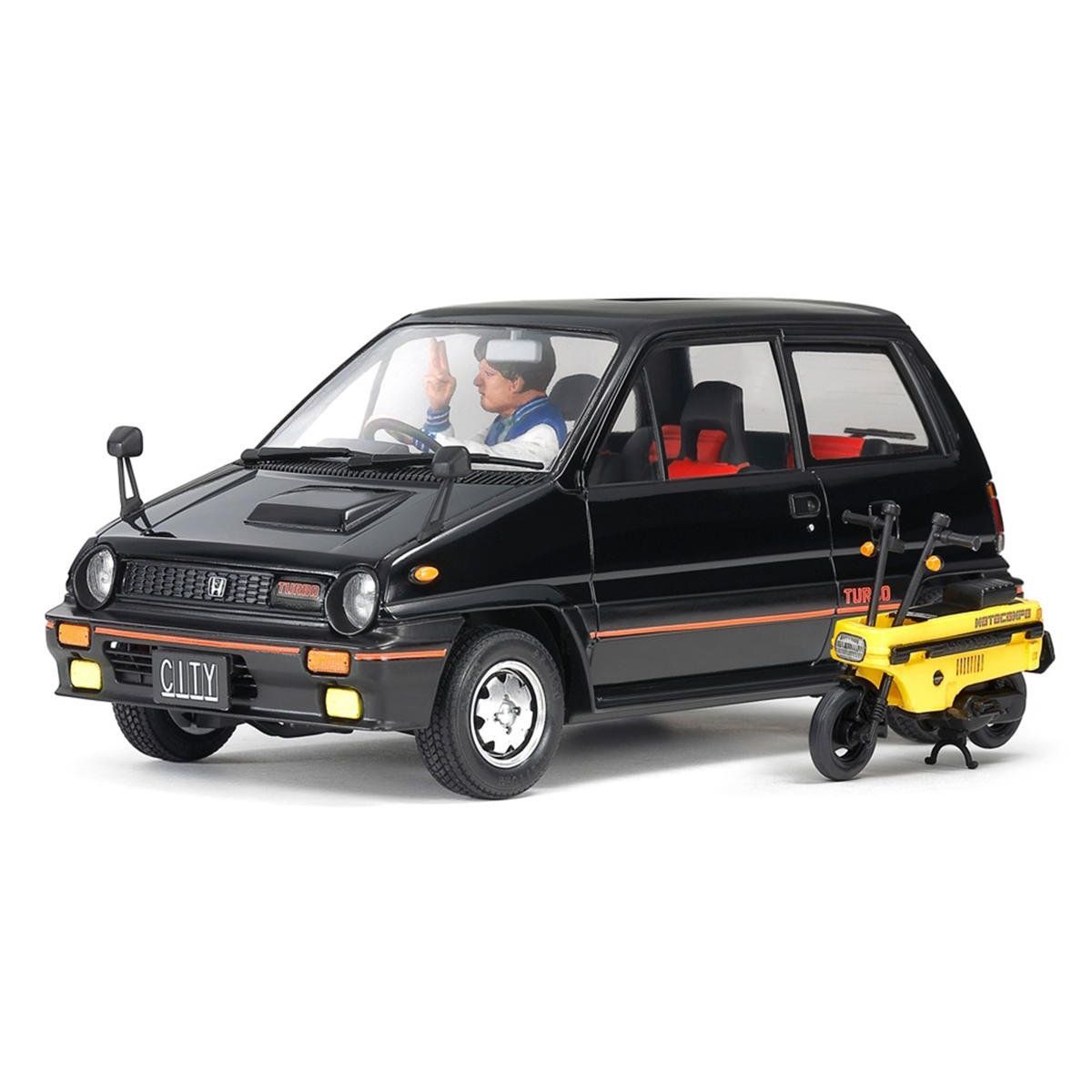 Tamiya 1/24 Scale Honda City Turbo Plastic Model Kit-Tamiya-ModelCars.com
