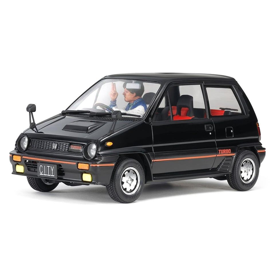 Tamiya 1/24 Scale Honda City Turbo Plastic Model Kit-Tamiya-ModelCars.com