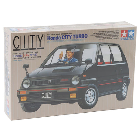 Tamiya 1/24 Scale Honda City Turbo Plastic Model Kit-Tamiya-ModelCars.com