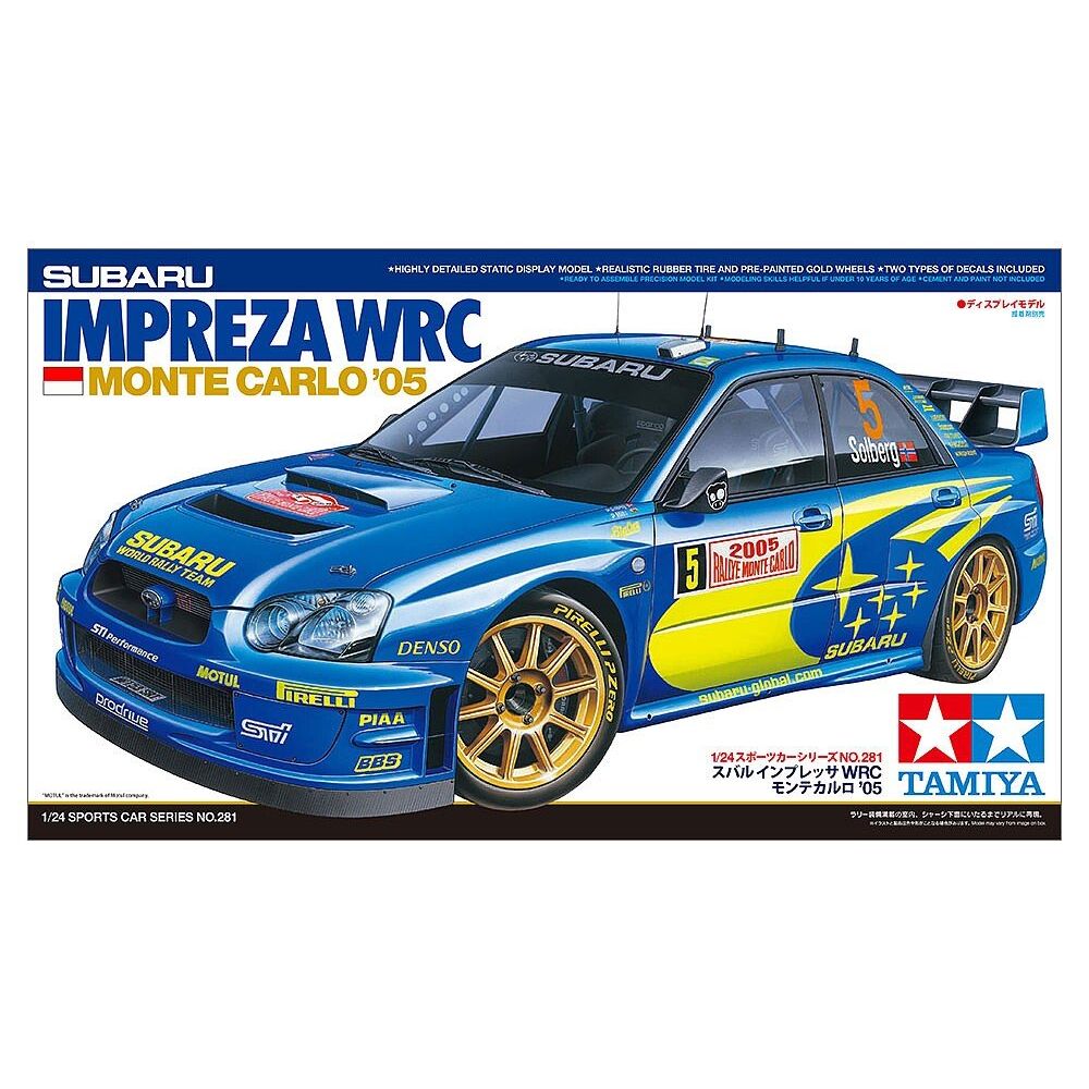 Tamiya 1/24 Subaru Imprez WRC MC-Tamiya-ModelCars.com