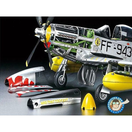 Tamiya 1/32 North American F-51D Mustang-Tamiya-ModelCars.com