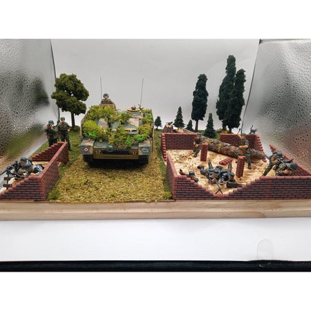 Tamiya 1/35 BRICK WALL SET KIT - Tamiya - ModelCars.com