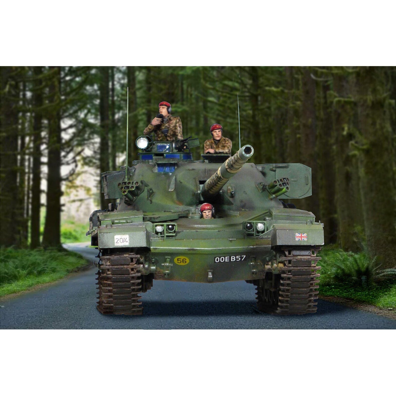 Tamiya 1/35 British Chieftain Mk 5 Tank Kt - Tamiya - ModelCars.com