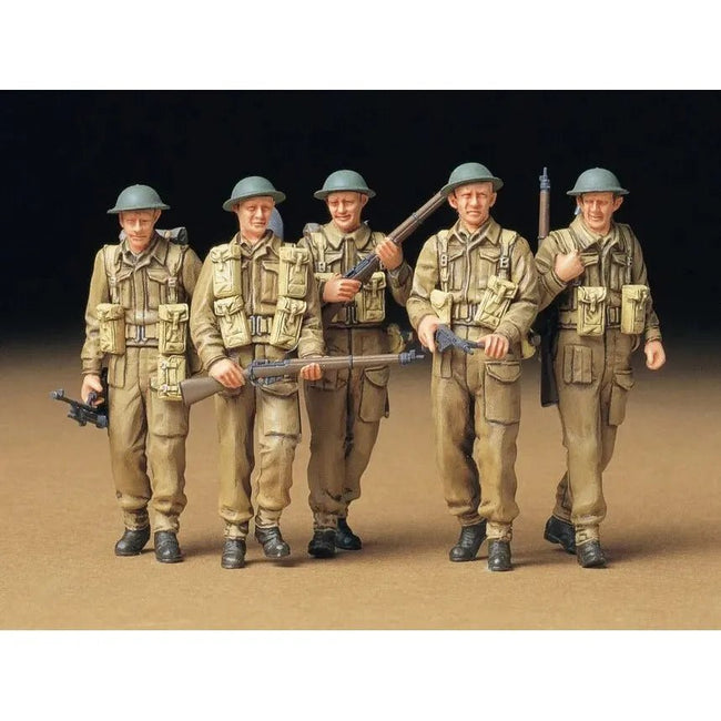 Tamiya 1/35 British Infantry on Patrol (5) TAM35223 - Tamiya - ModelCars.com