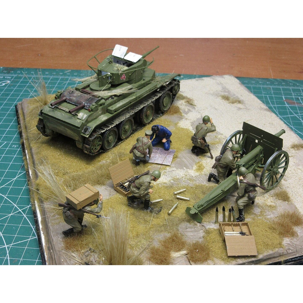 Tamiya 1/35 Bt-7 Model 1937-Tamiya-ModelCars.com